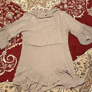 Elegant Taupe Women's dress